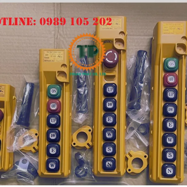 Tay bấm điều khiển cầu trục có dây HY-1026 SBBB