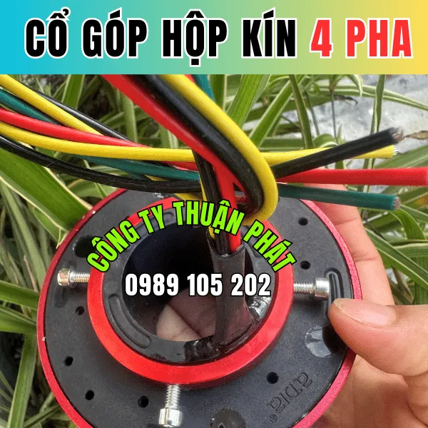 Cổ góp điện hộp kín 4 pha SRH-3899