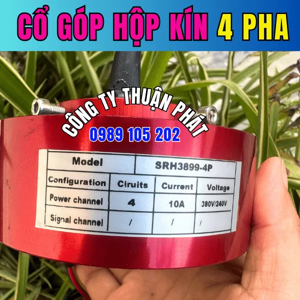 Cổ góp điện hộp kín 4 pha SRH-3899