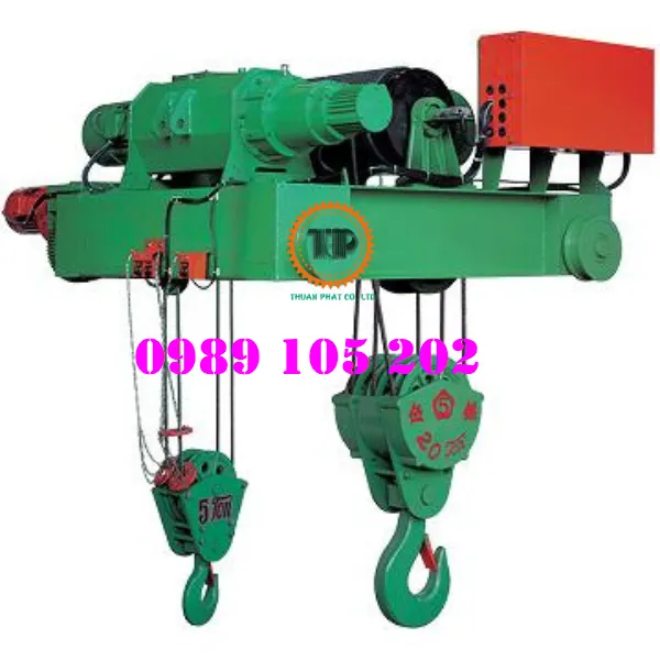 Pa lăng Fitop dầm đôi 5 tấn