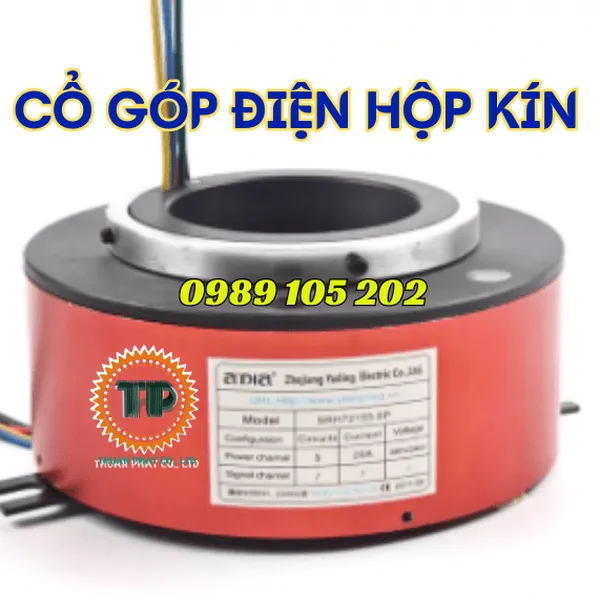 Cổ góp điện dạng kín các loại