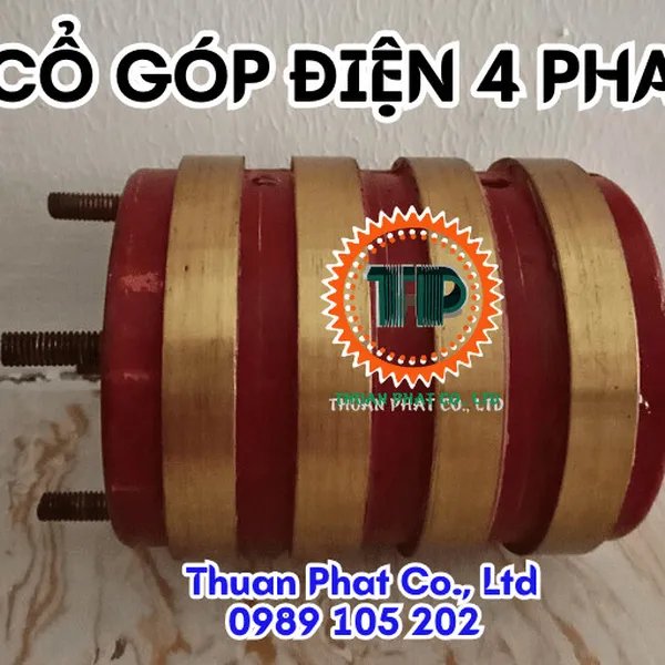 Cổ góp điện 4 vành trượt