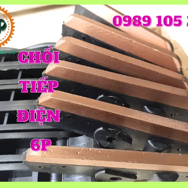 Chổi tiếp điện cầu trục 6P-60A