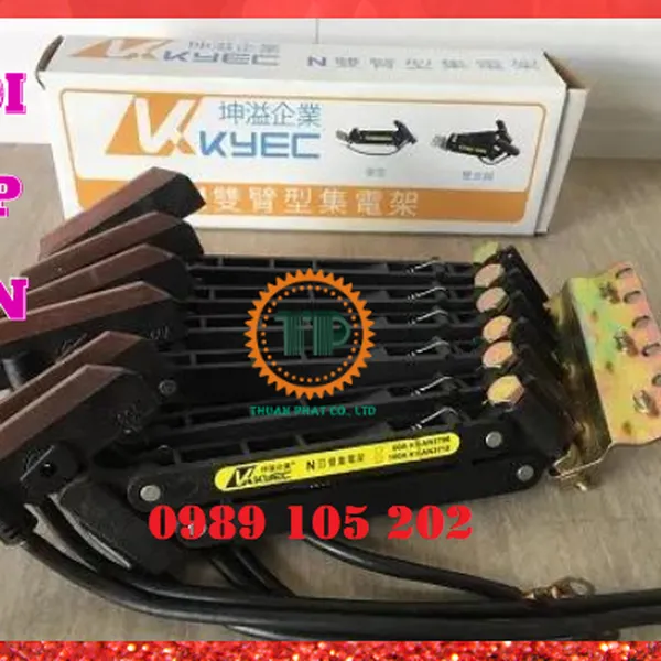 Chổi tiếp điện cầu trục 6P-60A