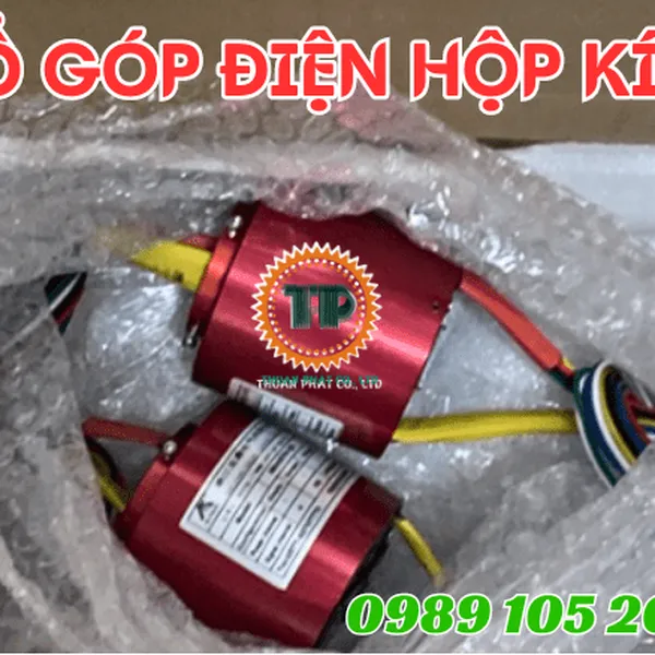 Cổ góp điện 8 pha hộp kín