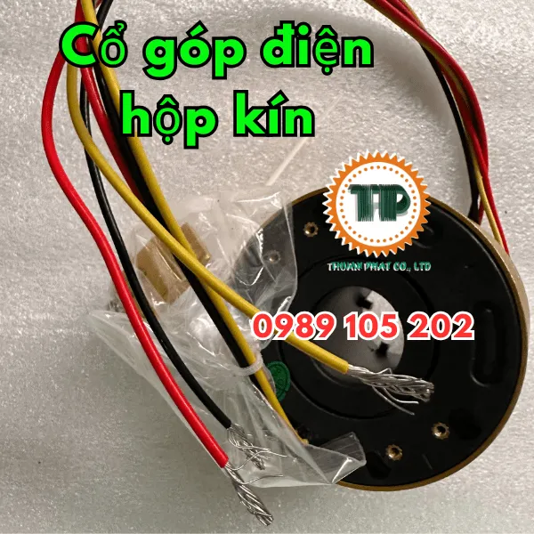Cổ góp điện hộp kín 3 pha trục 25