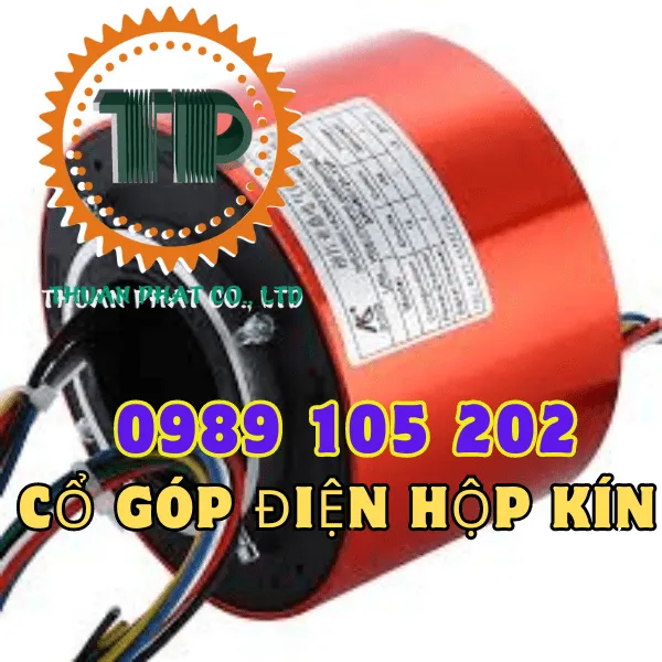 Cổ góp điện 4 pha hộp kín