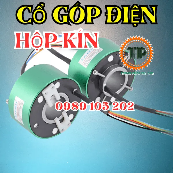 Cổ góp điện hộp kín 4 pha