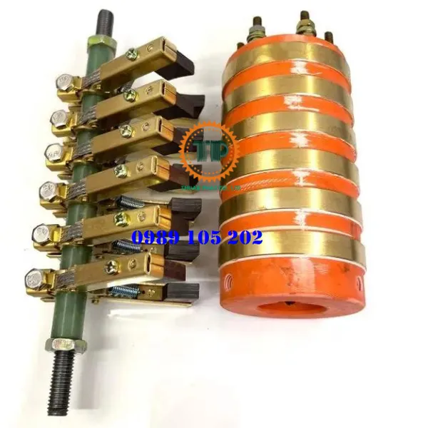 Cổ góp điện 6 pha 