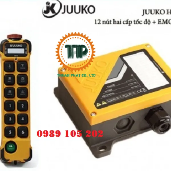 Điều khiển từ xa cầu trục 12 nút - Juuko K1200