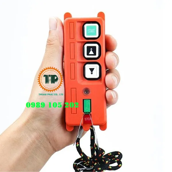 Điều khiển từ xa cầu trục 2 nút F21-2S