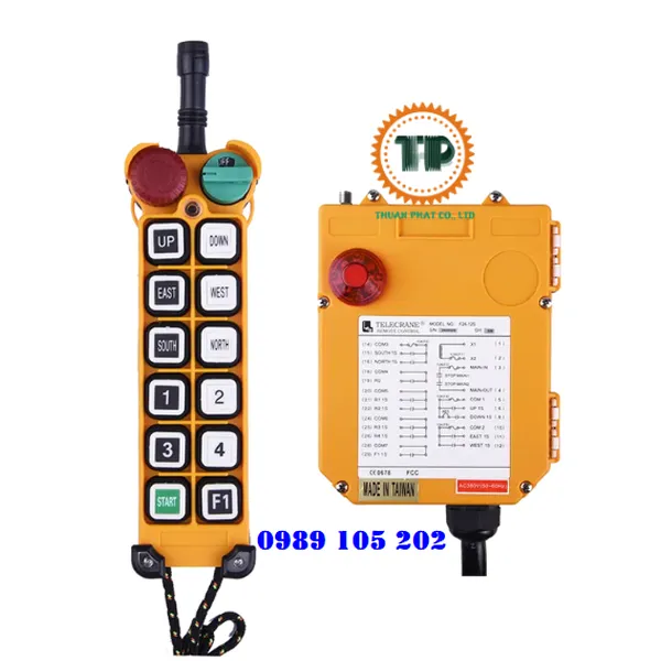 Điều khiển từ xa cầu trục Telecrane F24-12S