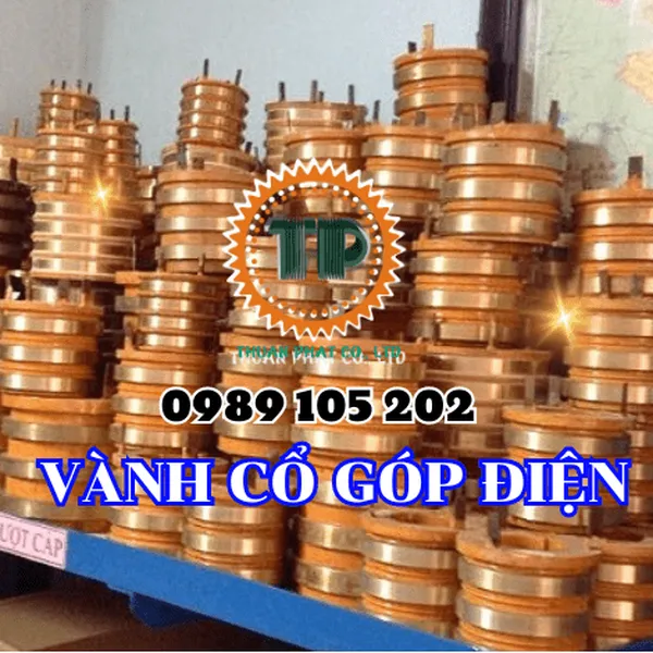 Bộ cổ góp lấy điện – Vành trượt lấy điện