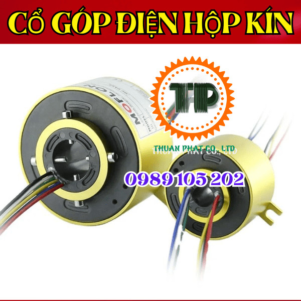 Vòng quay cổ góp điện kín Vòng quay cổ góp điện kín