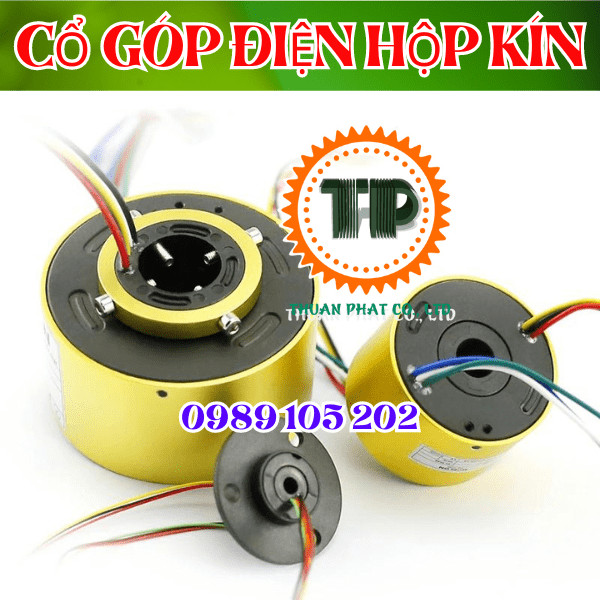 Vòng quay cổ góp điện kín Vòng quay cổ góp điện kín