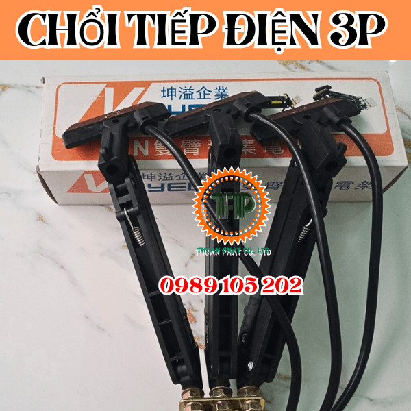 Chổi tiếp điện 3P-60A Chổi tiếp điện 3P-60A