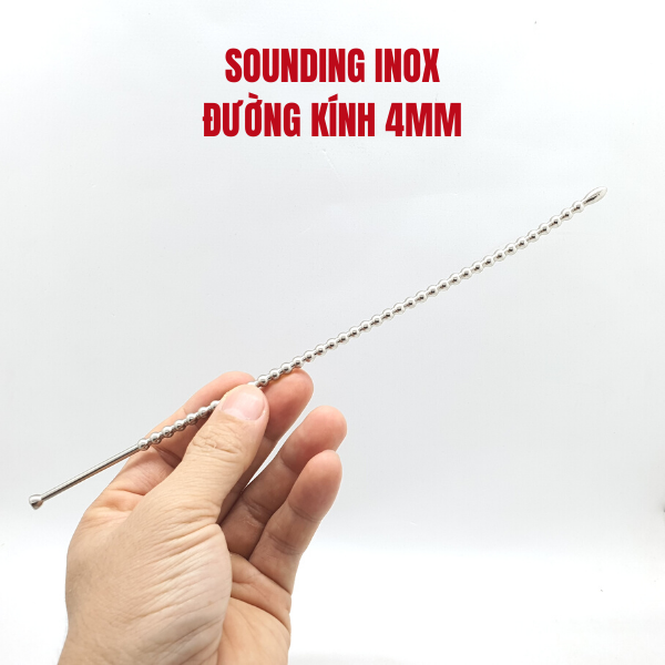 Que sounding dương vật inox - 4mm