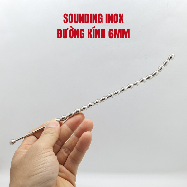 Que sounding dương vật inox - 6mm