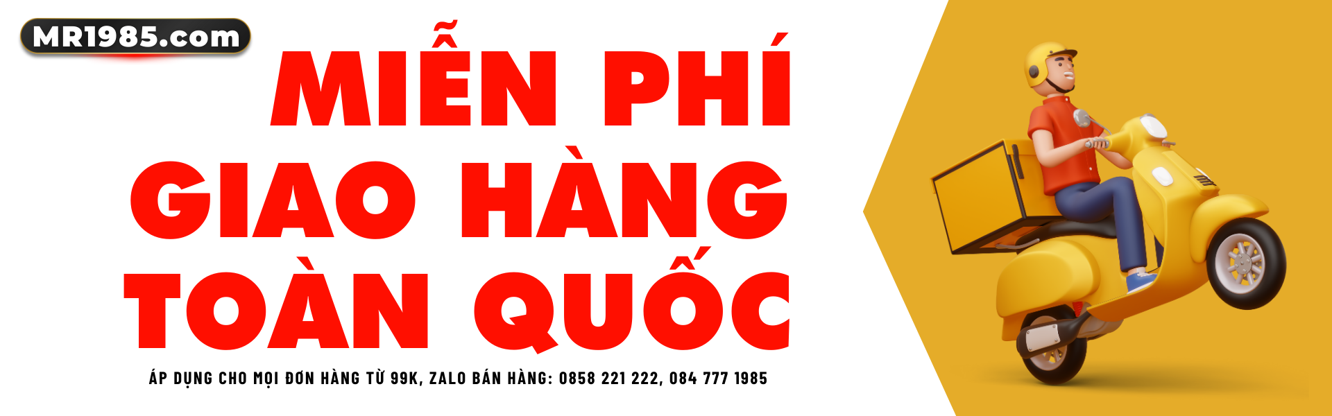 mr1985 miễn phí giao hàng toàn quốc
