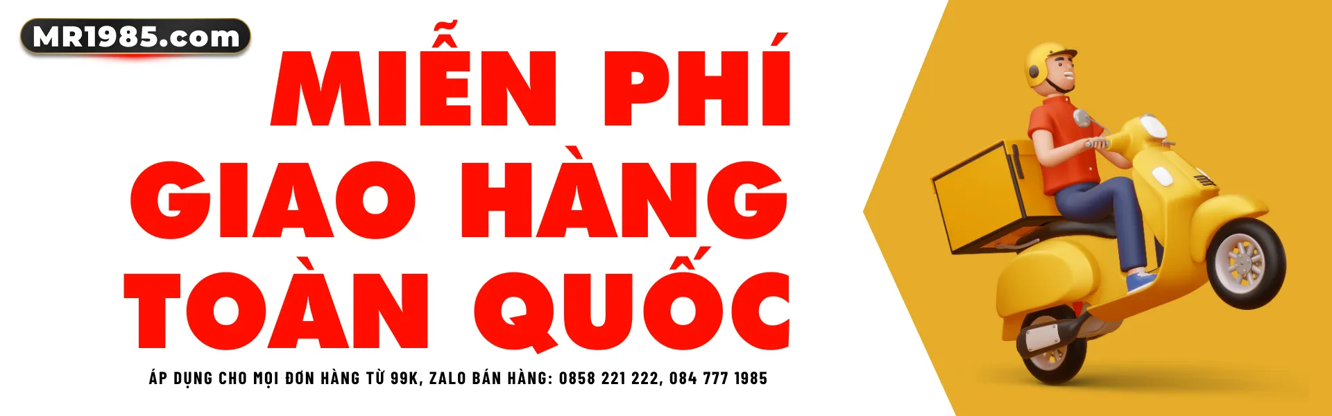mr1985 miễn phí giao hàng toàn quốc