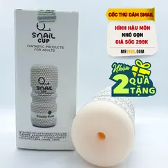 Cốc thủ dâm Snail cao cấp. Tặng gel bôi trơn.