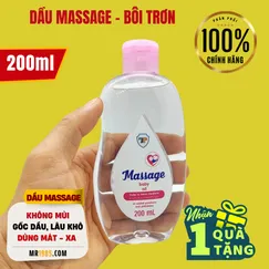 DẦU MASSAGE VÀ BÔI TRƠN - TẶNG GEL BÔI TRƠN KY
