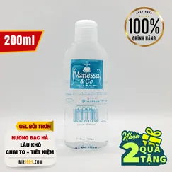 Gel bôi trơn Vanessa bạc hà siêu nhờn
