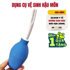 Dụng cụ vệ sinh hậu môn.
