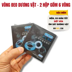 COMBO 2 HỘP VÒNG ĐEO DƯƠNG VẬT - TỔNG 6 VÒNG