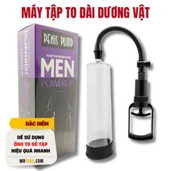 Máy làm to dương vật Penis Pump -  Tặng bộ dụng cụ hỗ trợ tập.