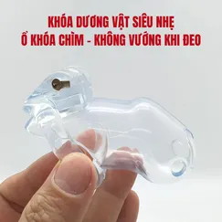 KHÓA DƯƠNG VẬT SIÊU NHẸ - MÀU TRẮNG TRONG