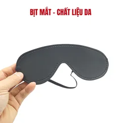 Bịt mắt chất liệu da
