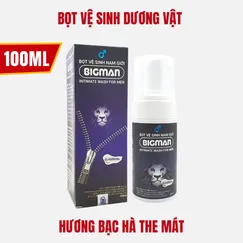 BỌT VỆ SINH DƯƠNG VẬT - 100ML - HƯƠNG BẠC HÀ