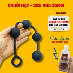 Chuỗi hạt kích thích hậu môn đường kính 3,5cm