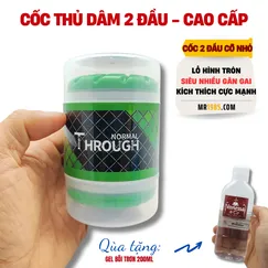 CỐC THỦ DÂM 2 ĐẦU CAO CẤP. TẶNG GEL.