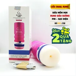 CỐC THỦ DÂM RUNG SIÊU SƯỚNG - TẶNG GEL 200ML, VÒNG CU