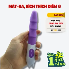 Máy mát xa điểm G, kiêm dương vật giả