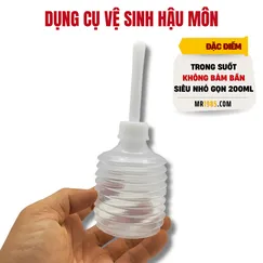 Dụng cụ vệ sinh hậu môn mini