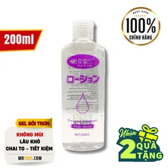 Gel bôi trơn Nhật Bản siêu nhờn - Tặng 1 HỘP BAO CAO SU