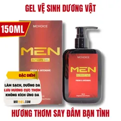 GEL VỆ SINH DƯƠNG VẬT MEN 150ML - HƯƠNG NƯỚC HOA SAY ĐẮM BẠN TÌNH