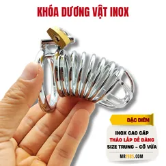 Khóa dương vật Inox cao cấp
