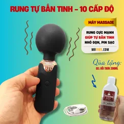 Máy massage dương vật tự bắn tinh, không cần sục. Tặng gel