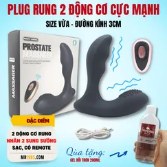 PLUG RUNG 2 ĐỘNG CƠ SIÊU MẠNH, TẶNG GEL BÔI TRƠN