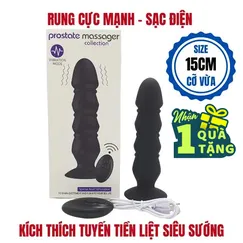 PLUG RUNG HẬU MÔN KÍCH THÍCH TUYẾN TIỀN LIỆT SIÊU SƯỚNG - SIZE 15CM