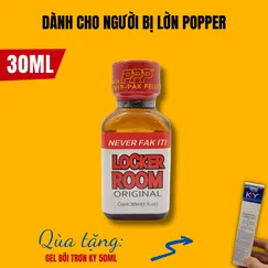 Popper LOCKER ROOM 30ml - TẶNG GEL KY
