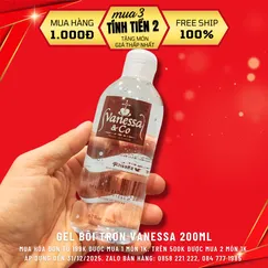 MUA KÈM HÓA ĐƠN TỪ 199K - GEL VANESSA 1.000Đ