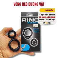 VÒNG ĐEO LÂU XUẤT TINH SILICON GIÃN