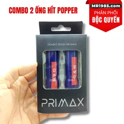 COMBO - 2 ỐNG HÍT POPPER (chống đổ, giúp nước popper không dính vào mũi)
