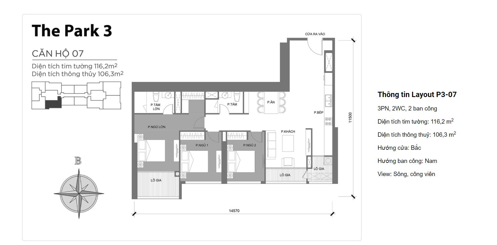 Cho thuê căn hộ Vinhomes Central Park tòa Park 3 Cho thuê căn hộ Vinhomes Central Park tòa Park 3
