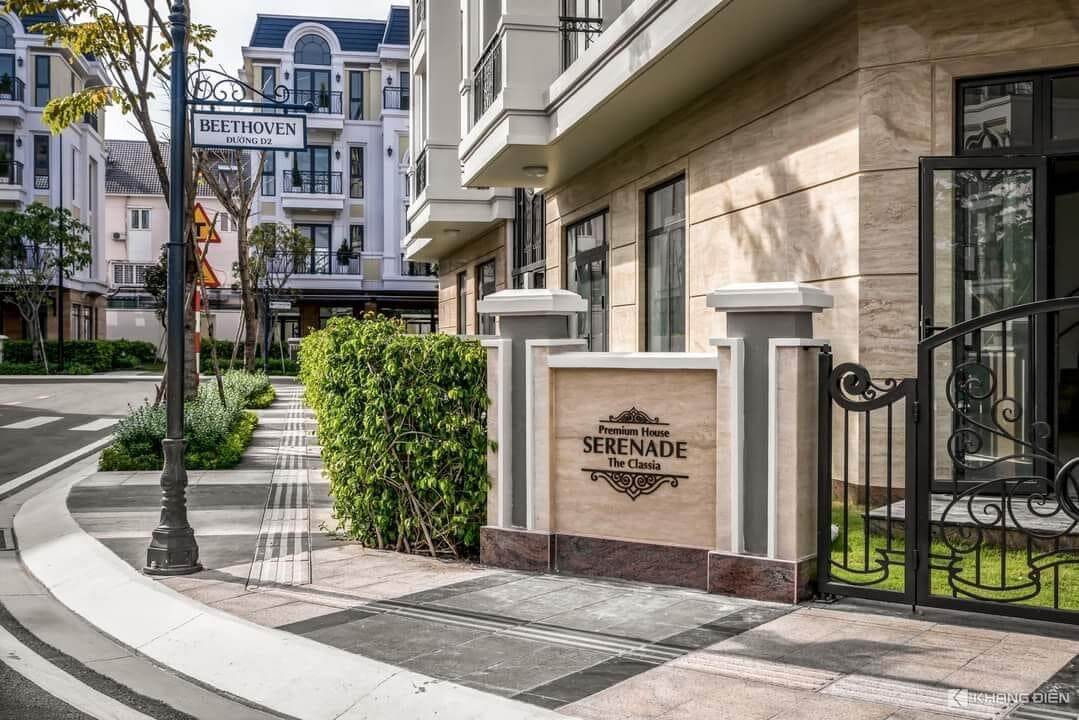 Mặt tiền nhà phố The Classia Khang Điền Mặt tiền nhà phố The Classia Khang Điền